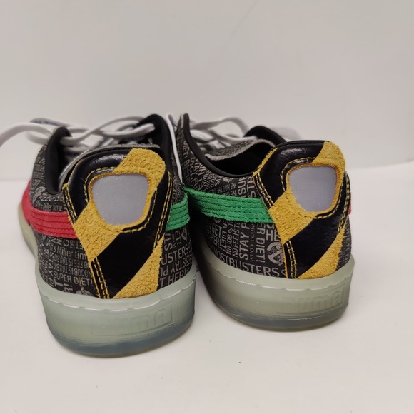NEW: PUMA ATMOS SUEDE Ghostbusters Black Sneakers - Picture 9 of 16
